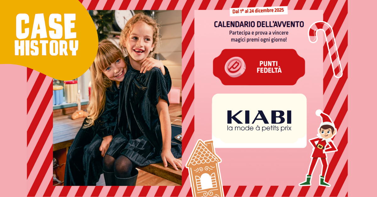 Il calendario dell'avvento digitale di Kiabi accompagna le famiglie al Natale