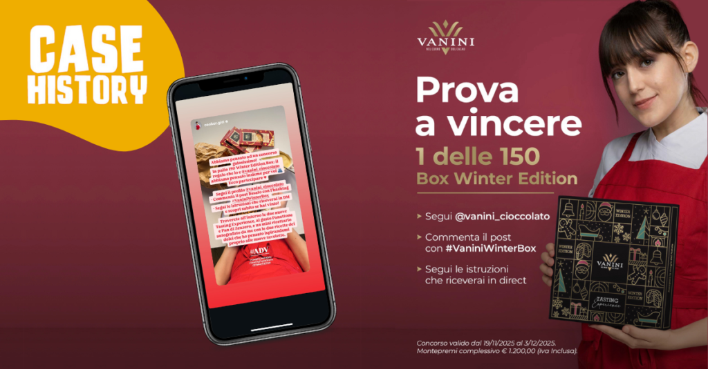 Vanini Winter Edition Box: un contest Instagram per coinvolgere la community di Vanini
